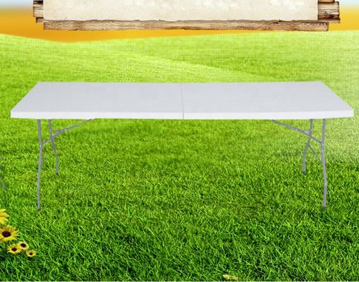 Popular Outdoor HDPE Plastic Foldable Picnic Tavolo da pranzo con stile di design moderno