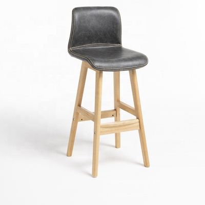 Squisita lavorazione Sedie da bar da cucina con sedie alte sgabello da bar e disegno personalizzato in colore nero
