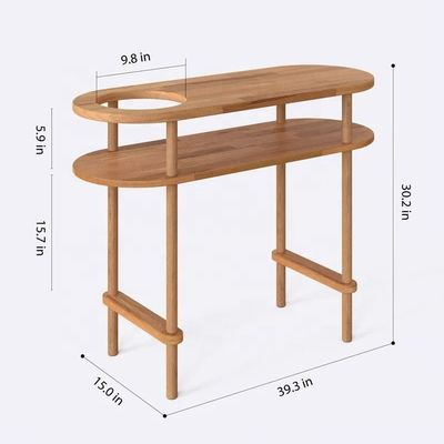 Console Divano In legno massello Tavolo di natura Console per il bagno Tavolo d'ingresso Corridoio e mobili domestici