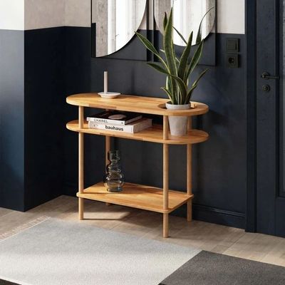 TABELLA DI CONSOLLA Specifico Tavolo di natura in legno massello per la personalizzazione Casa ingresso bagno divano corridoio