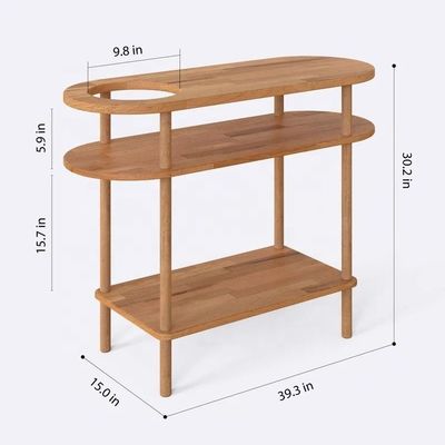 TABELLA DI CONSOLLA Specifico Tavolo di natura in legno massello per la personalizzazione Casa ingresso bagno divano corridoio