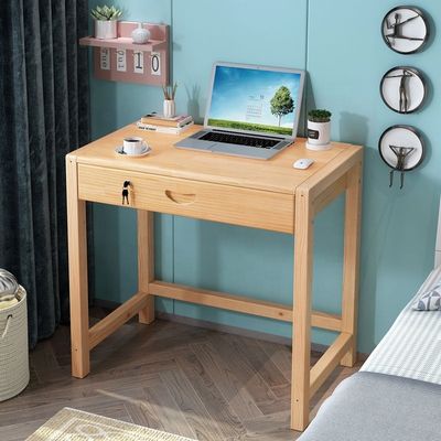 Moderno colore personalizzato in legno massello mobili da ufficio per la casa tavolo da studio per piccole camere da letto
