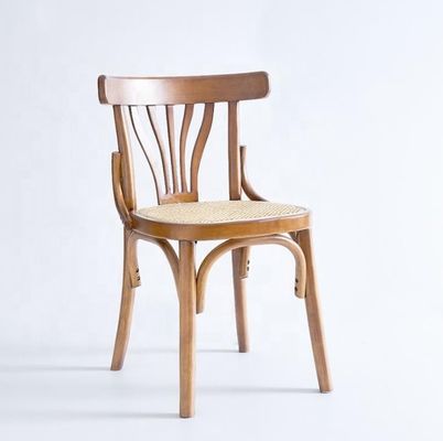 Sedile in legno massello di design nordico in rotino