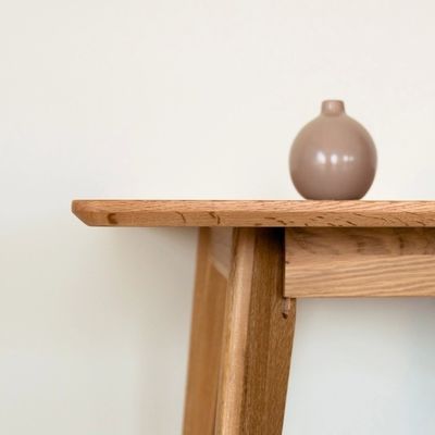 Ultima personalizzazione Squisita lavorazione Tavolo da pranzo in legno massello 120*60*75cm in forma rettangolare