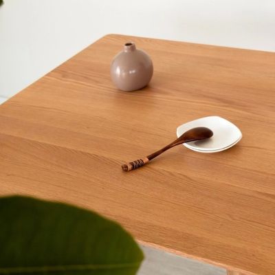 Ultima personalizzazione Squisita lavorazione Tavolo da pranzo in legno massello 120*60*75cm in forma rettangolare