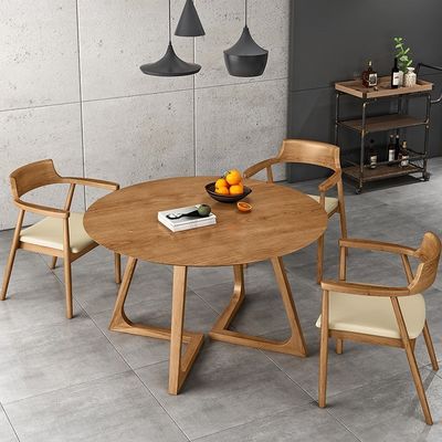 Manifattura Squisita Personalizzata Legna Di Legno Massello Set Sala Da Pranzo Mobili Con Tavola Da Pranzo E Sedie Design