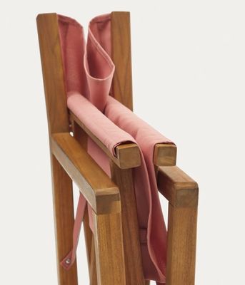 Confezionamento della posta Sedile nordico moderno per esterni con legno massello e design pieghevole