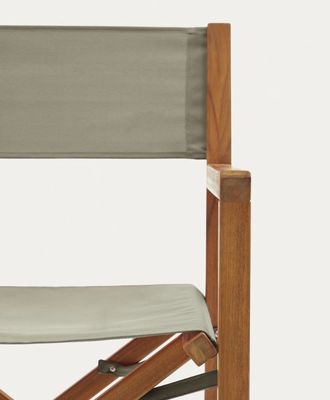 Confezionamento della posta Sedile nordico moderno per esterni con legno massello e design pieghevole