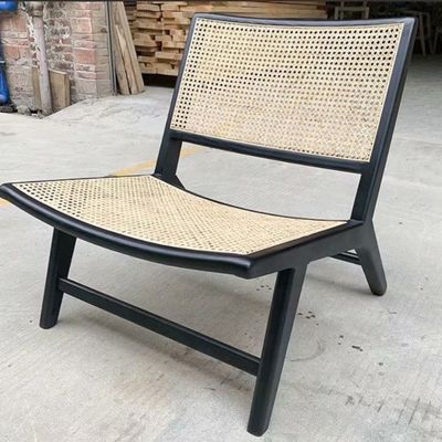 Generale Sedia di relax in rattan Color marrone Arredamento per camera da letto in rattan Sedia di relax in stile moderno