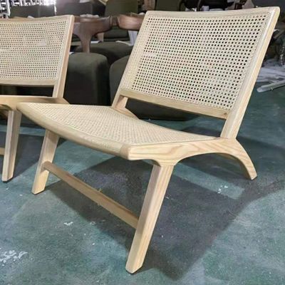 Generale Sedia di relax in rattan Color marrone Arredamento per camera da letto in rattan Sedia di relax in stile moderno