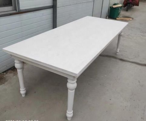 Evento di nozze all'aperto Affitto di banchetti in legno Tavolo pieghevole per la tavola da pranzo