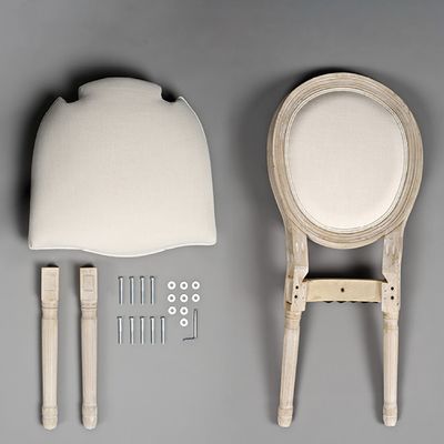 Stoffa da pranzo in legno in stile vintage francese Legno impilabile per matrimoni Sedile in legno con finitura in nitrolacco Robusto e durevole