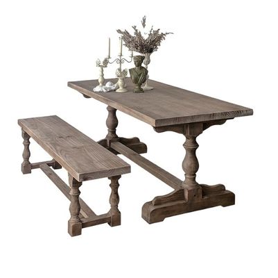 Sedile da pranzo a telaio di legno di pino per arredi di design unico cucina ristorante tavolo pieghevole