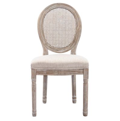 Materiale di telaio in legno di gomma tappezzeria nordica banchetto sedia Louis per soggiorno matrimoni