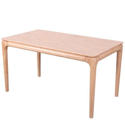 LL-A02 Tavolo da pranzo in legno massello in stile nordico moderno