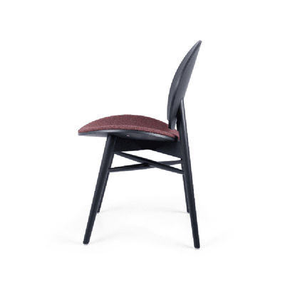 Poltrona da pranzo in legno di lusso Nordic Light multifunzionale per la casa
