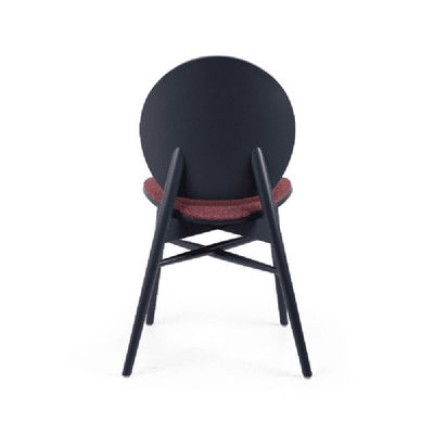 Poltrona da pranzo in legno di lusso Nordic Light multifunzionale per la casa
