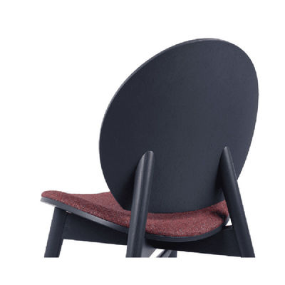 Poltrona da pranzo in legno di lusso Nordic Light multifunzionale per la casa