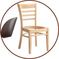 Moderno Stile Stoffa Spuma Spugna Copertura Sedile di Legno per Soggiorno Hotel Legno Massello