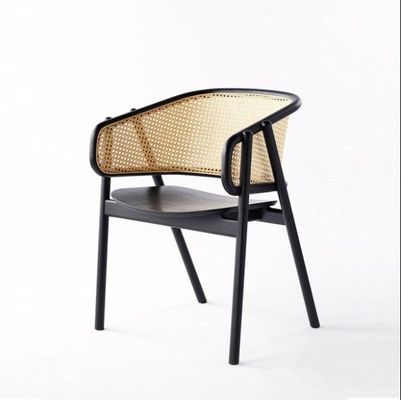 Sedie da pranzo in legno di rotan contemporaneo con materiale buono ed ecologico