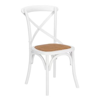 Arredamento per eventi alberghieri sedie a schiena X in legno impilabili per ristoranti in legno