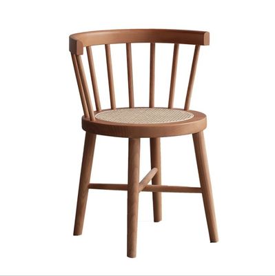 Sedile da pranzo in legno massello Nordic Good Design Mobili da ristorante antichi con stile contemporaneo in 55cm*40cm*74cm