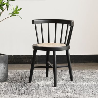 Sedile da pranzo in legno massello Nordic Good Design Mobili da ristorante antichi con stile contemporaneo in 55cm*40cm*74cm