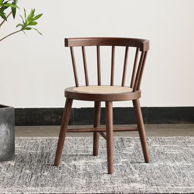 Sedile da pranzo in legno massello Nordic Good Design Mobili da ristorante antichi con stile contemporaneo in 55cm*40cm*74cm