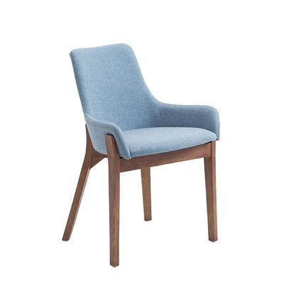 Home Arredamento Malesia Libreria in legno di gomma Sedie da pranzo con design di lusso rotondo