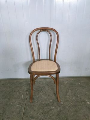 Sedie in legno impilabili con limite di peso di 100 kg Mobili moderni Ristorante Sedie da pranzo in rotino impilabili naturali