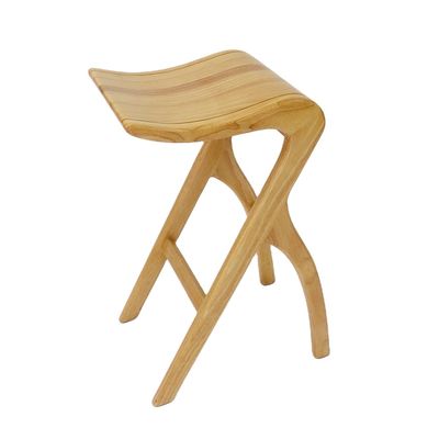 Home Bar Essential Bar bar in legno massello laccato con sedia alta