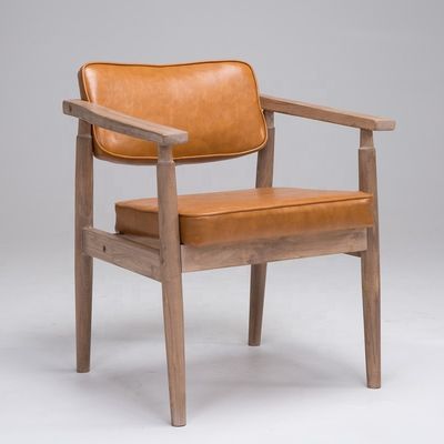 Vintage stile antico bracciole in legno massello caffè ristorante lounge di svago sedia d'epoca con servizio OEM accettato