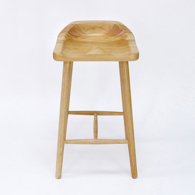 Bar Chair in legno massello di legno massello antico