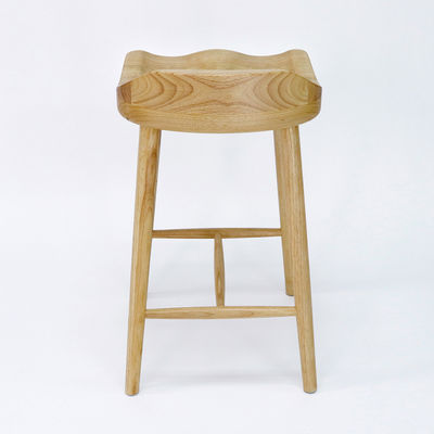 Bar Chair in legno massello di legno massello antico
