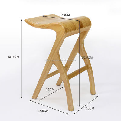 Disegni personalizzati Scaffale da bar in legno massello vintage W35*D43.5*66.5CM per salotto in legno