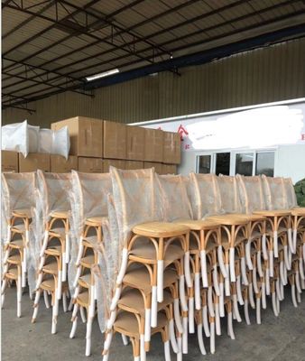 NO pieghevole personalizzato americano moderno design in legno massello croce backstackable evento sedia dinging