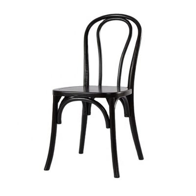 Materiale cinese di mogano e rotano Arredamento domestico nordico In legno Sedile da banchetto con banchetto in legno massello impilabile