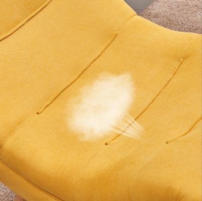 Sedie moderne per la sala da pranzo/salotto in tessuto di legno massello