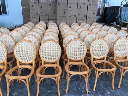 Antica festa di nozze banchetto sedie per eventi francesi sedie di rotino per sala da pranzo
