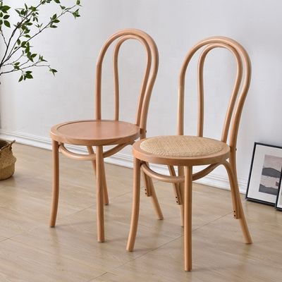 Sedile da pranzo con gambe in legno di faggio di legno piegato regolabile per il miglioramento dei mobili domestici