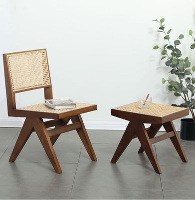 Arredamento antico per ristoranti nordici Sedile da pranzo in legno massello con rottano/vico dell'albergo e buon design