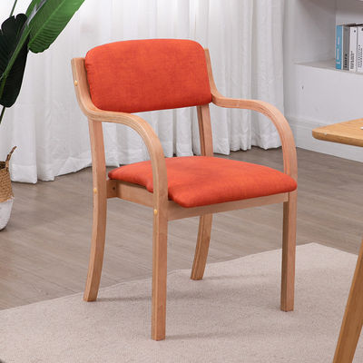 Specifico sedile da pranzo in legno di lusso tessuto di cuoio Pu stile francese Sala da pranzo Bent Sedile da pranzo in legno per case moderne