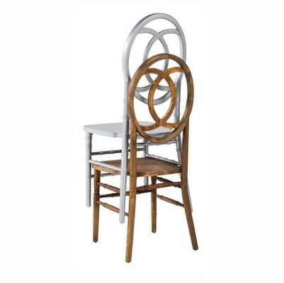 Sedie matrimoniali in legno massello Sedie da banchetto impilabili per eventi in stile nordico e durabilità