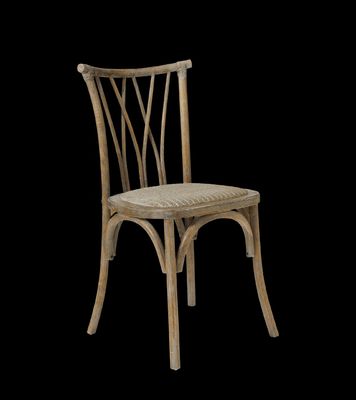 Sedile in legno vintage X Cross Back per hotel Evento matrimonio ristorante banchetto pranzo sedile da sposa antico e impilabile