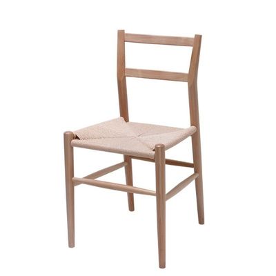 Sedia da pranzo in legno di rattan per mobili domestici nordici