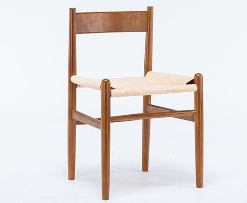 Arredamento per la sala da pranzo Sedile da pranzo in legno rattan nordico per esigenze personalizzate