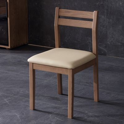 Mobili da soggiorno Sedie in legno massello con cuscino in design classico moderno