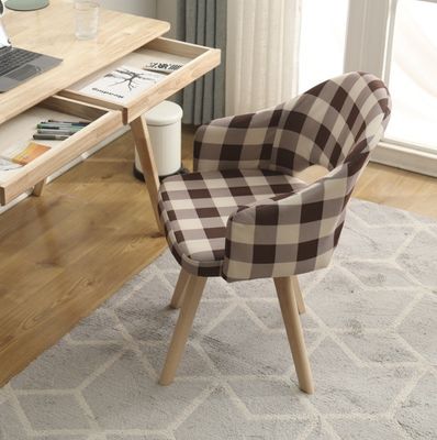 Sedie da pranzo in stile nordico moderno con sedie in legno colorate schiene e braccioli