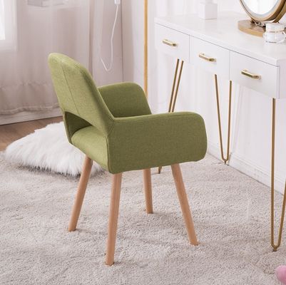 Piedi in legno massello Arredamento per la sala da pranzo Sedile da pranzo imbottito a colori nordici per le esigenze del cliente