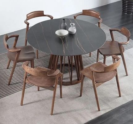 Nordic Leisure Legno di cenere Legno manubrio sedia da pranzo moderna per mobili per la casa generale